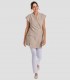 Casulla Kimono Microfibra Beige