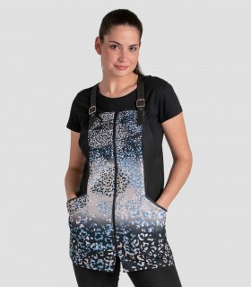 Pichi Animal Print para comercio y estética