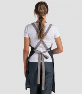 Delantal con peto Tejano para camarero