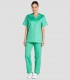 Pantalón sanitario Verde sin bolsillos