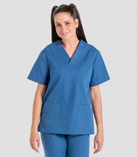 Casaca sanitaria Azul Egeo