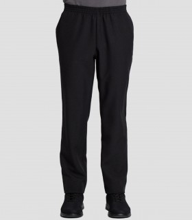Pantalón negro para camarero, peluquería y comercio
