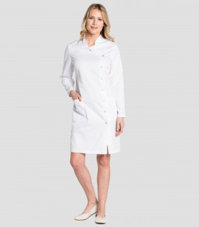 Bata sanitaria mujer Cuello mao