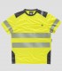 Camiseta Alta visibilidad Amarilla A.V. + Gris