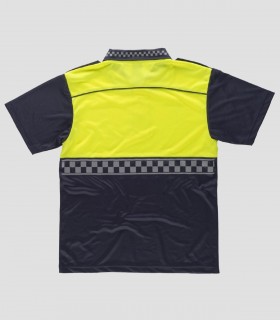 Polo Alta visibilidad Marino y Amarillo