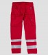 Pantalón Alta visibilidad Rojo