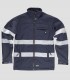 Chaqueta Workshell Alta visibilidad Marino