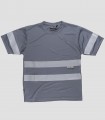 Camiseta Alta visibilidad Gris