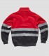 Sudadera Alta visibilidad Rojo y Negro