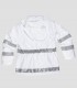 Parka acolchada Alta visibilidad Blanca