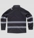 Chaqueta Workshell Alta visibilidad Negra