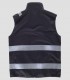 Chaleco Workshell Alta visibilidad Negro