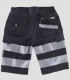 Bermudas Alta visibilidad Negro