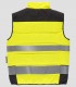 Chaleco acolchado Alta visibilidad Amarillo y Negro