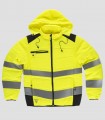 Cazadora Workshell Alta visibilidad Amarillo y Negro