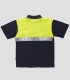 Polo Alta visibilidad Marino y Amarillo
