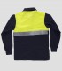Polo manga larga Alta visibilidad Marino y Amarillo