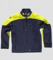 Chaqueta Workshell Alta visibilidad Marino y Amarillo