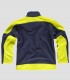 Chaqueta Workshell Alta visibilidad Marino y Amarillo