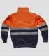 Sudadera Alta visibilidad Marino y Naranja