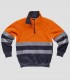 Sudadera Alta visibilidad Marino y Naranja