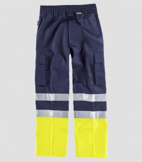 Pantalón Alta visibilidad Marino y Amarillo