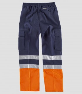 Pantalón Alta visibilidad Marino y Naranja