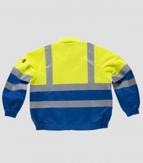 Cazadora Alta visibilidad Azulina y Amarillo