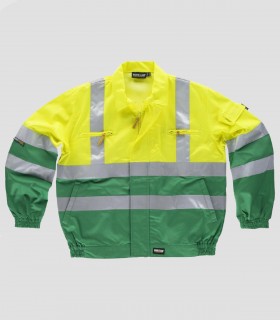 Cazadora Alta visibilidad Verde y Amarillo