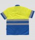 Camisa Alta visibilidad Azulina y Amarillo
