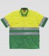 Camisa Alta visibilidad Verde y Amarillo