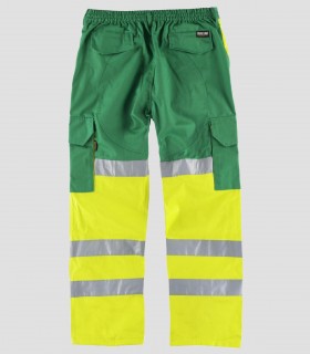 Pantalón Alta visibilidad Verde y Amarillo