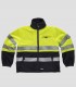 Chaqueta Polar Alta visibilidad Marino y Amarillo