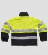 Chaqueta Polar Alta visibilidad Marino y Amarillo