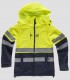 Chaqueta Workshell Alta visibilidad Marino y Amarillo