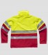 Chaqueta Workshell Alta visibilidad Rojo y Amarillo