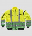 Piloto acolchada Alta visibilidad Verde y Amarillo
