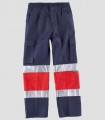 Pantalón Alta visibilidad Rojo y Marino