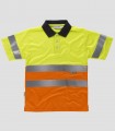 Polo Alta visibilidad Amarillo y Naranja