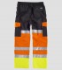 Pantalón Alta visibilidad Negro, Amarillo y Naranja