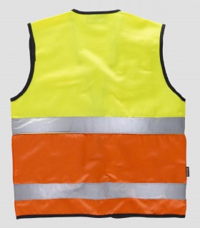 Chaleco Alta visibilidad Amarillo y Naranja