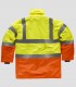Parka acolchada Alta visibilidad  Amarillo y Naranja