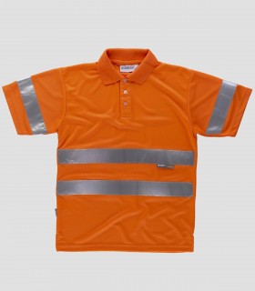 Polo Alta visibilidad Naranja