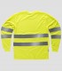 Polo manga larga Alta visibilidad Amarillo