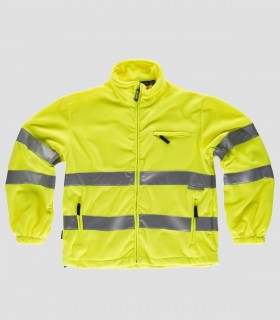 Chaqueta Polar Alta visibilidad Amarilla