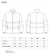 Medidas tomadas al chaqueta polar en cm