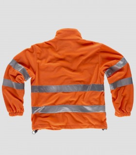 Chaqueta Polar Alta visibilidad Naranja