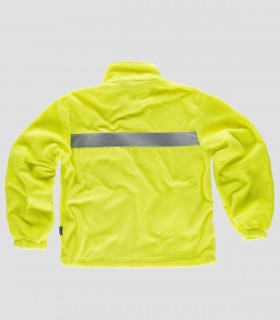 Chaqueta Polar Alta visibilidad Amarilla