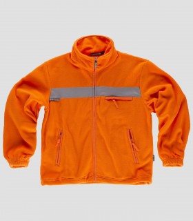 Chaqueta Polar Alta visibilidad Naranja