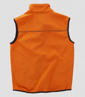Chaleco Workshell Alta visibilidad Naranja